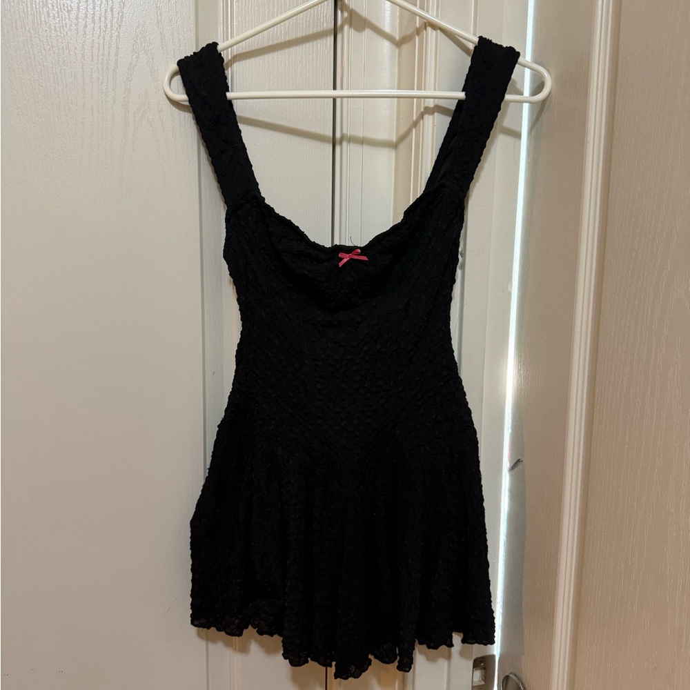 Black party dress